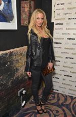 SARAH HARDING at Notion Magazine Issue #72 Launch Party in London 03/24/2016