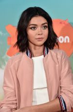 SARAH HYLAND at Nickelodeon