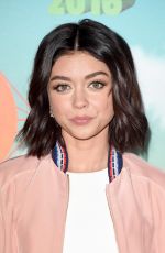 SARAH HYLAND at Nickelodeon