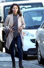 SARAH SHAHI on the Set of 
