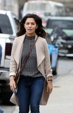 SARAH SHAHI on the Set of 