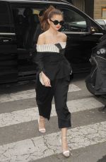 SELENA GOMEZ Arrives at Ginger Restaurant in Paris 03/10/2016