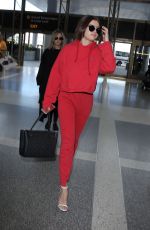 SELENA GOMEZ Arrives at Los Angeles International Airport 03/07/2016