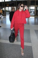 SELENA GOMEZ Arrives at Los Angeles International Airport 03/07/2016