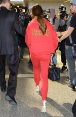 SELENA GOMEZ Arrives at Los Angeles International Airport 03/07/2016