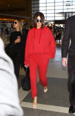 SELENA GOMEZ Arrives at Los Angeles International Airport 03/07/2016
