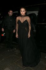SELENA GOMEZ Arrives at Louis Vuitton Dinner Party in Paris 03/09/2016