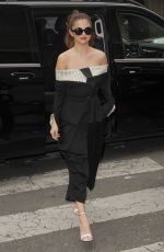 SELENA GOMEZ Arrives at NRJ Radio Studio in Paris 03/10/2016