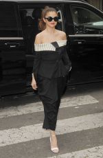 SELENA GOMEZ Arrives at NRJ Radio Studio in Paris 03/10/2016