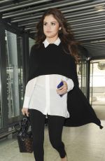 SELENA GOMEZ at Heathrow Airport in London 03/11/2016