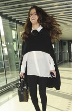 SELENA GOMEZ at Heathrow Airport in London 03/11/2016