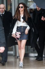 SELENA GOMEZ at Louis Vuitton Fashion Show in Paris 03/09/2016