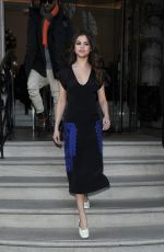 SELENA GOMEZ Leaves Langham Hotel in London 03/11/2016