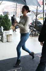 SHAILENE WOODLEY Arrives at Her Hotel in New York 03/14/2016