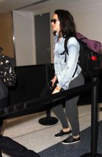 SHAILENE WOODLEY at Los Angeles International Airport 03/10/2016