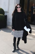 SHANNEN DOHERTY Out and About in Paris 03/19/2016