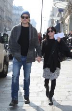 SHANNEN DOHERTY Out and About in Paris 03/19/2016