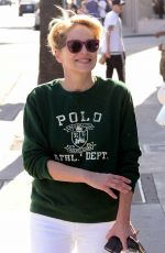 SHARON STONE Out anda About in Beverly Hills 03/18/2016