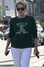 SHARON STONE Out anda About in Beverly Hills 03/18/2016