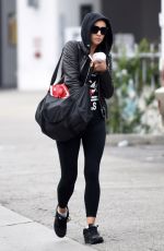 SHAY MITCHELL Leaves a Gym in Los Angeles 03/05/2016
