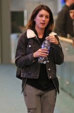 SHENAE GRIMES at Airport in Vancouver 03/27/2016