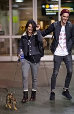 SHENAE GRIMES at Airport in Vancouver 03/27/2016
