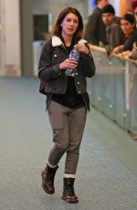 SHENAE GRIMES at Airport in Vancouver 03/27/2016