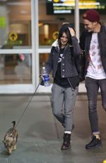 SHENAE GRIMES at Airport in Vancouver 03/27/2016
