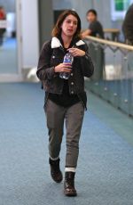 SHENAE GRIMES at Airport in Vancouver 03/27/2016