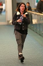SHENAE GRIMES at Airport in Vancouver 03/27/2016