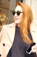 SOPHIE TURNER Leaves Her Hotel in Paris 03/08/2016