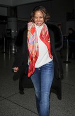 STACEY DASH at LAX Airport in Los Angeles 03/06/2016