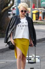 STEPHANIE DAVIS and Jeremy McConnell Arriving in Manchester 03/11/2016
