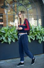SUKI WATERHOUSE Leaves Meche Salon in Beverly Hills 03/09/2016