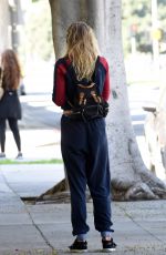 SUKI WATERHOUSE Leaves Meche Salon in Beverly Hills 03/09/2016