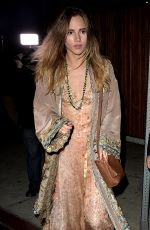 SUKI WATERHOUSE Leaves Nice Guy in Los Angeles 03/17/2016