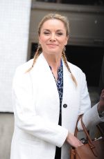 TAMZIN OUTWHAITE Leaves ITV Studios in London 03/20/2016
