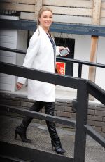 TAMZIN OUTWHAITE Leaves ITV Studios in London 03/20/2016