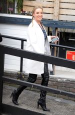 TAMZIN OUTWHAITE Leaves ITV Studios in London 03/20/2016