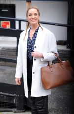 TAMZIN OUTWHAITE Leaves ITV Studios in London 03/20/2016