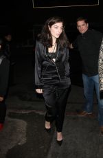 TAYLOR SWIFT and LORDE at Nice Guy in West Hollywood 03/25/2016