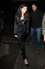TAYLOR SWIFT and LORDE at Nice Guy in West Hollywood 03/25/2016