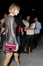 TAYLOR SWIFT Leaves Spago Restaurant in Beverly Hills 03/18/2016