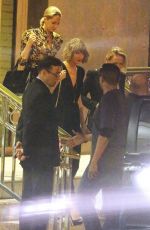 TAYLOR SWIFT Out for Dinner in Los Angeles 03/09/2016
