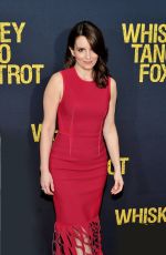 TINA FEY at Whiskey Tango Foxtrot Premiere in New York 03/01/2016