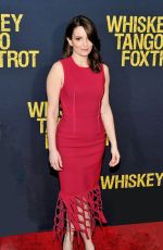 TINA FEY at Whiskey Tango Foxtrot Premiere in New York 03/01/2016