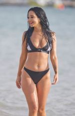 TULISA CONTOSTAVLOS in Bikini at a Beach in Dubai 03/19/2016