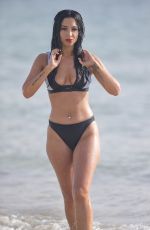 TULISA CONTOSTAVLOS in Bikini at a Beach in Dubai 03/19/2016