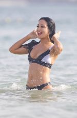 TULISA CONTOSTAVLOS in Bikini at a Beach in Dubai 03/19/2016