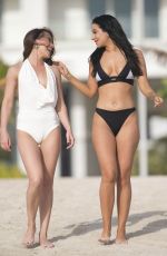 TULISA CONTOSTAVLOS in Bikini at a Beach in Dubai 03/19/2016